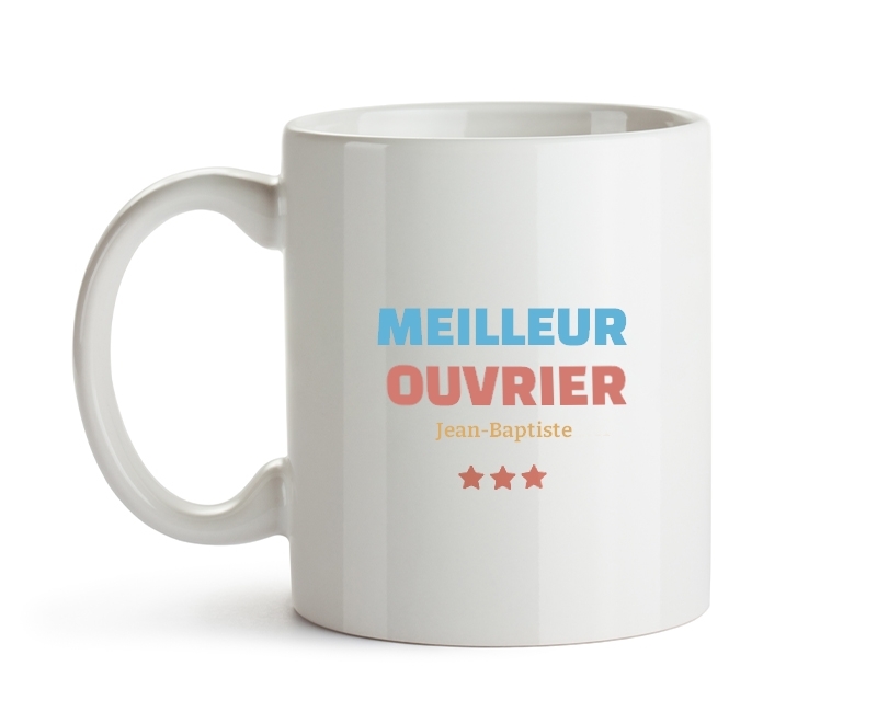 Mug personnalisable - Meilleur Ouvrier