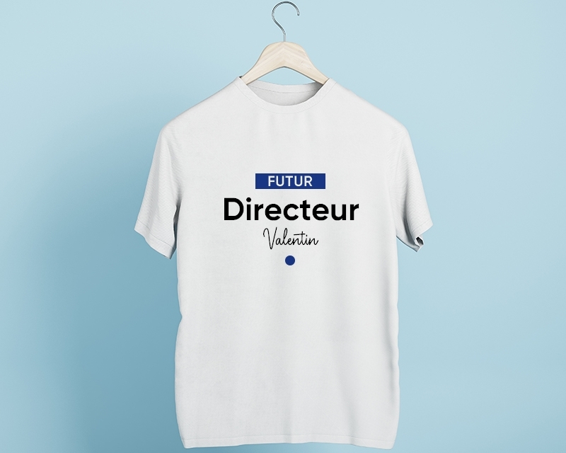 Tee-shirt Homme à personnaliser - Futur directeur