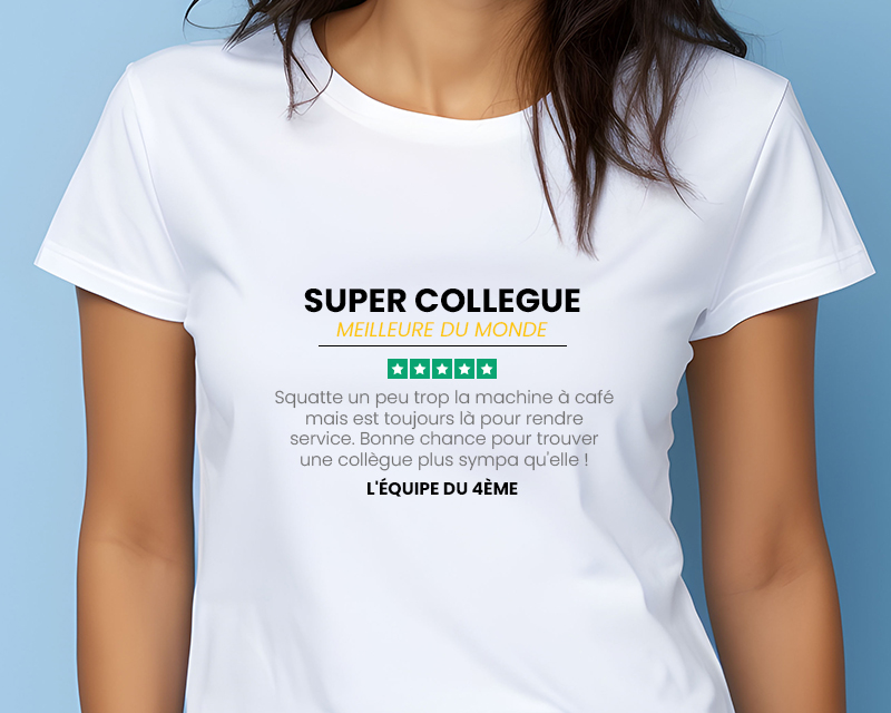 T-shirt femme personnalisé - Avis client