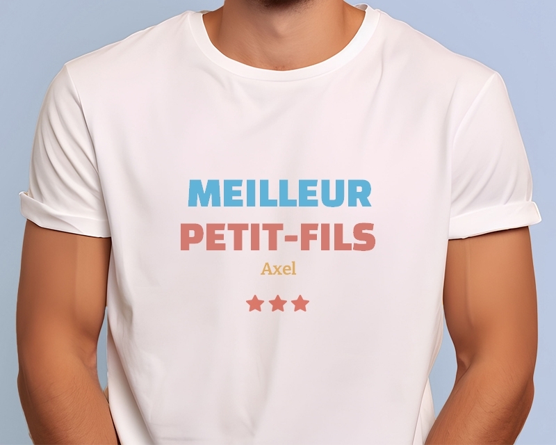 T-shirt Homme à personnaliser - Meilleur Petit-fils