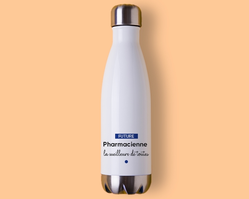 Gourde personnalisable - Future pharmacienne