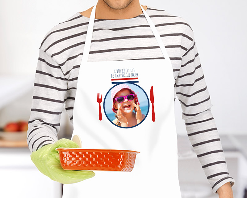Tablier personnalisé Meilleur Cuisinier