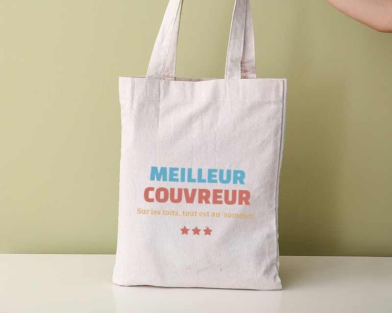 Tote bag personnalisable - Meilleur Couvreur