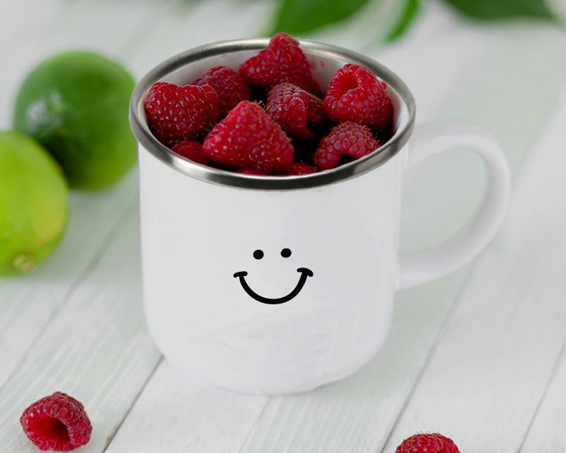 Mug émaillé Personnalisable - Message Positif