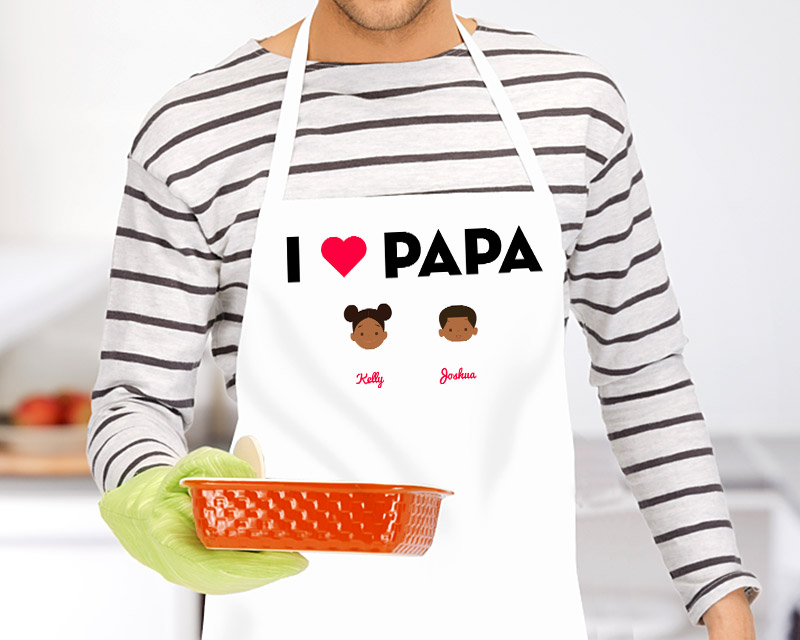 Tablier I Love Papa