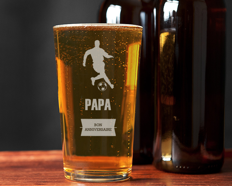 Verre à Bière Foot
