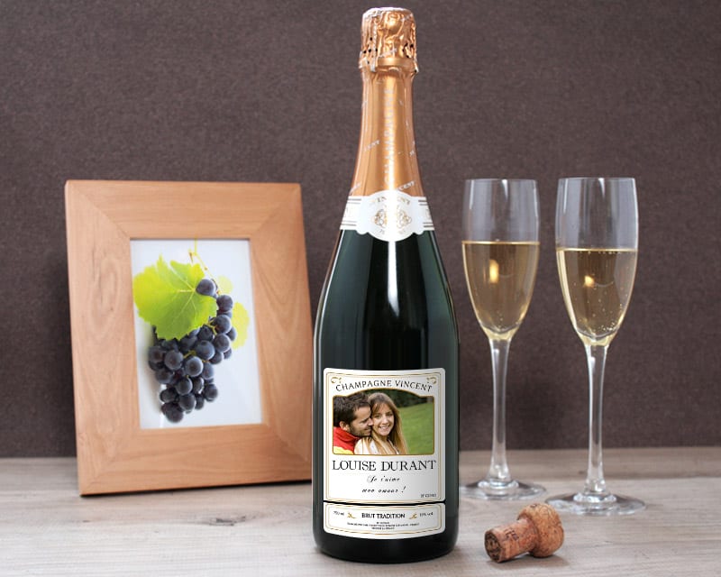 Bouteilles de Champagne Photo
