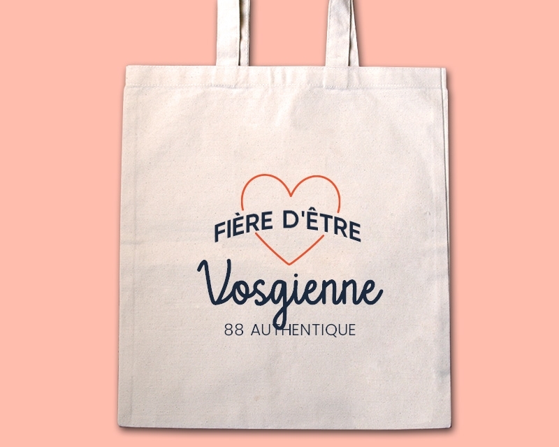 Tote bag personnalisable - Fière d'être Vosgienne