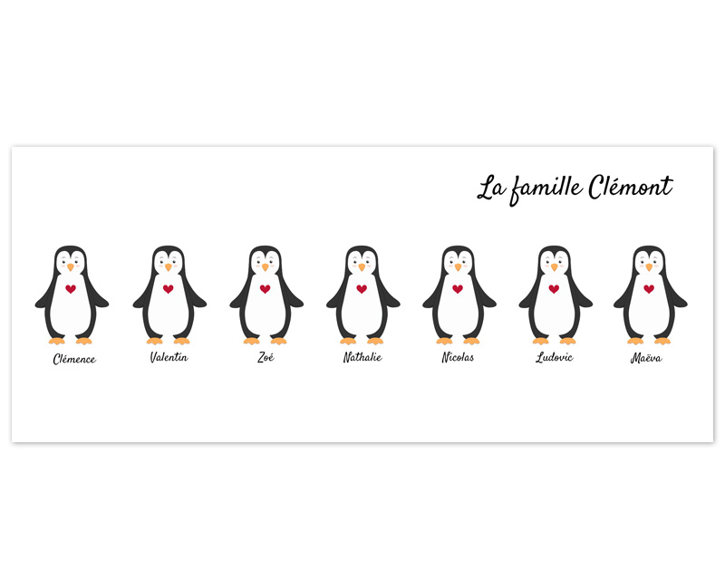 Mug Famille pingouins