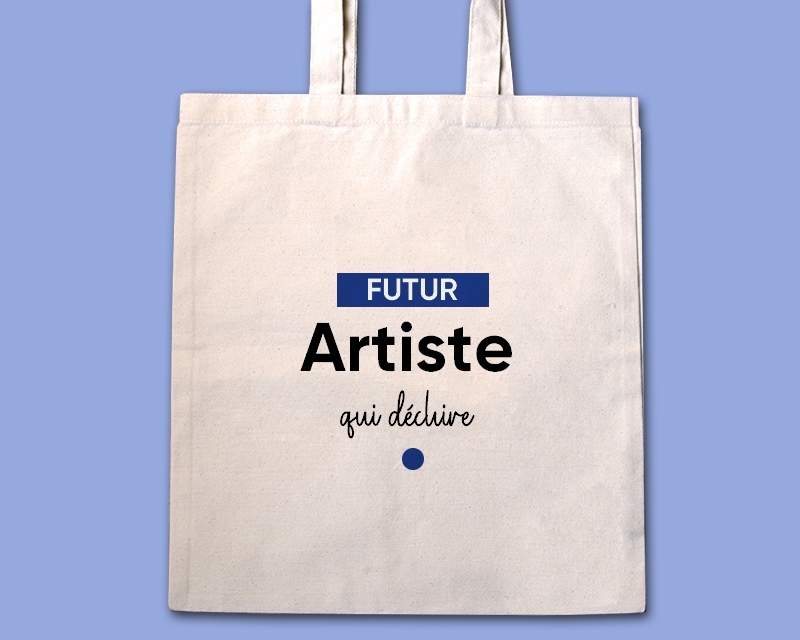 Tote bag personnalisable - Futur artiste