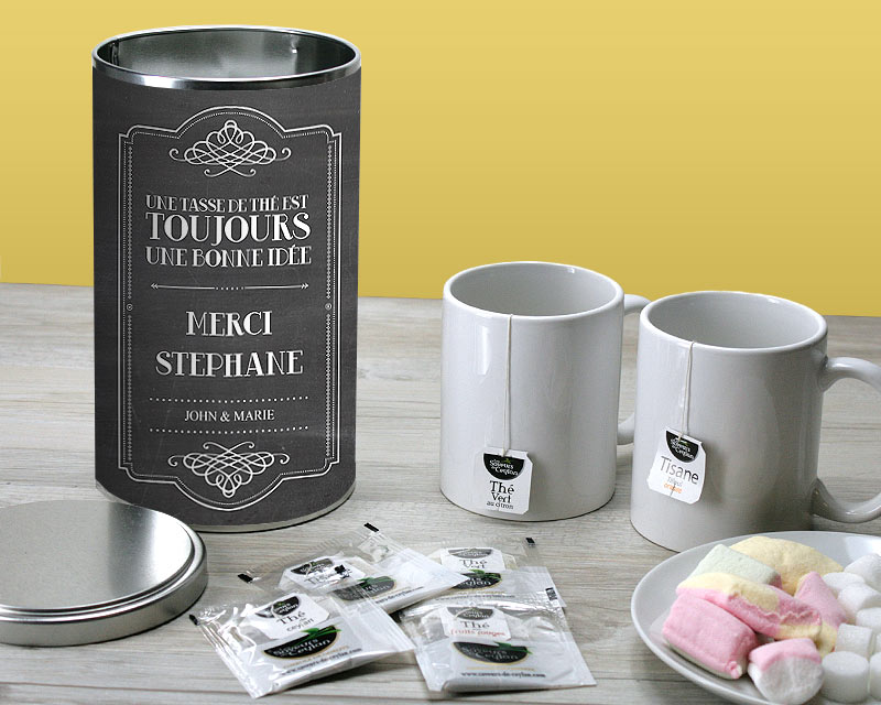 Boîte de thés Bonheur
