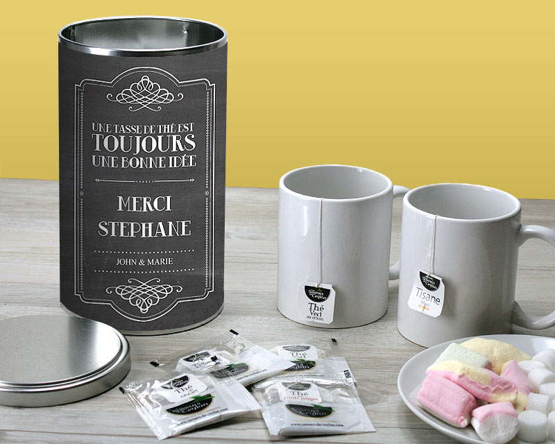 Voir l'image 2 du produit Boîte de thés Bonheur