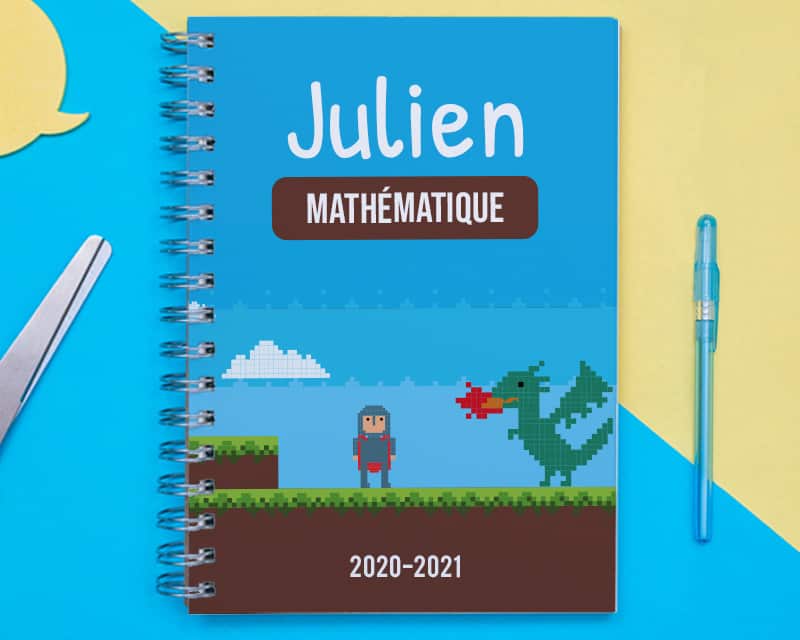 Cahier personnalisé dragon