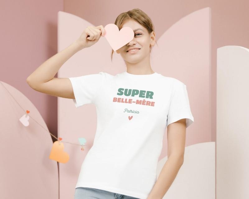 Tee shirt personnalisé femme - Super Belle-Mère