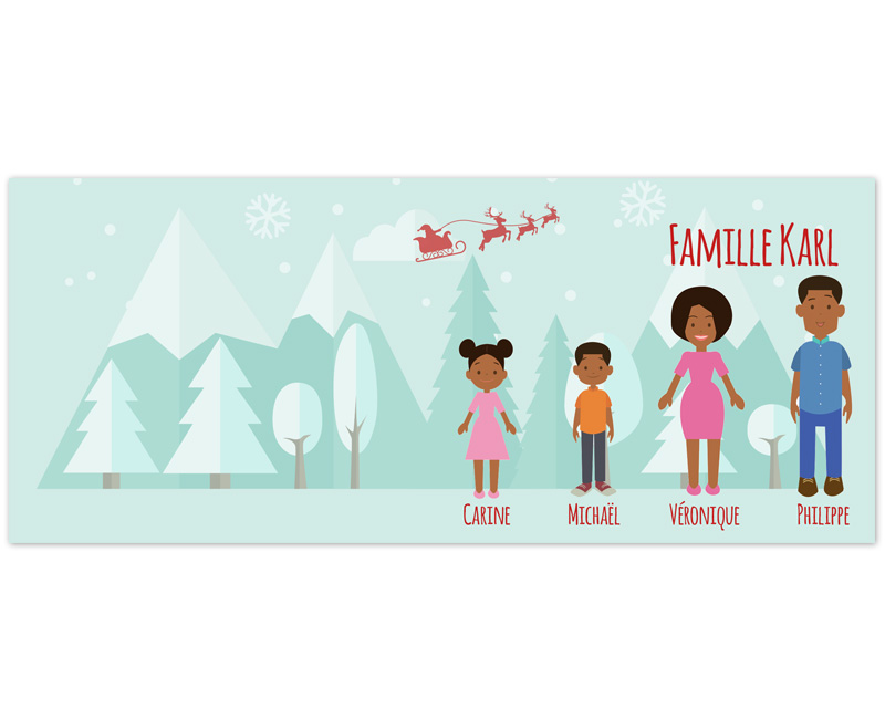 Mug Family Circus Noël