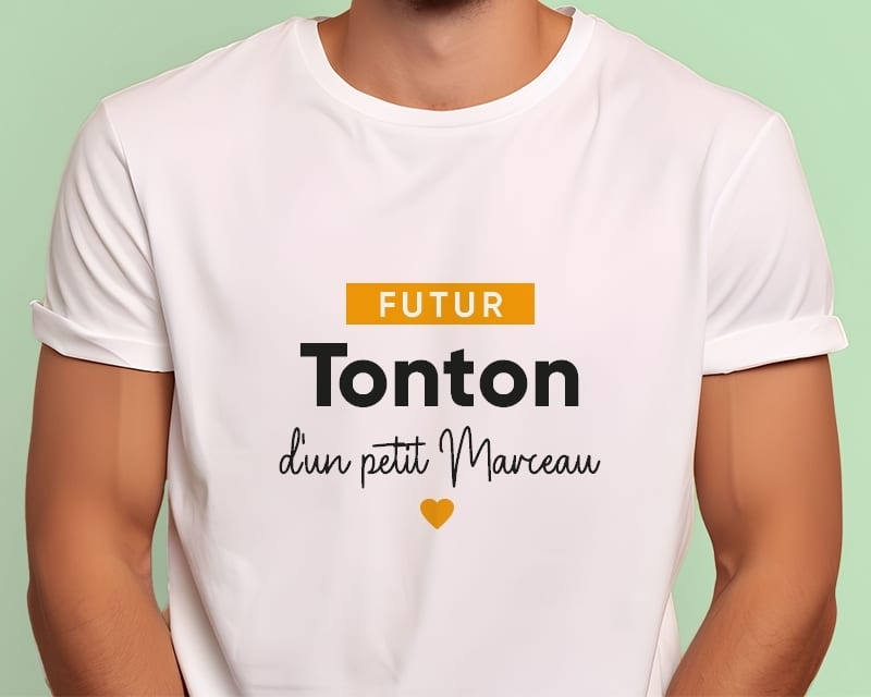T-shirt personnalisé pour Homme - Futur tonton