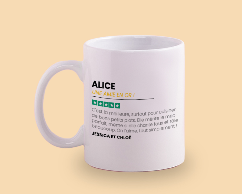 Mug personnalisé - Avis client