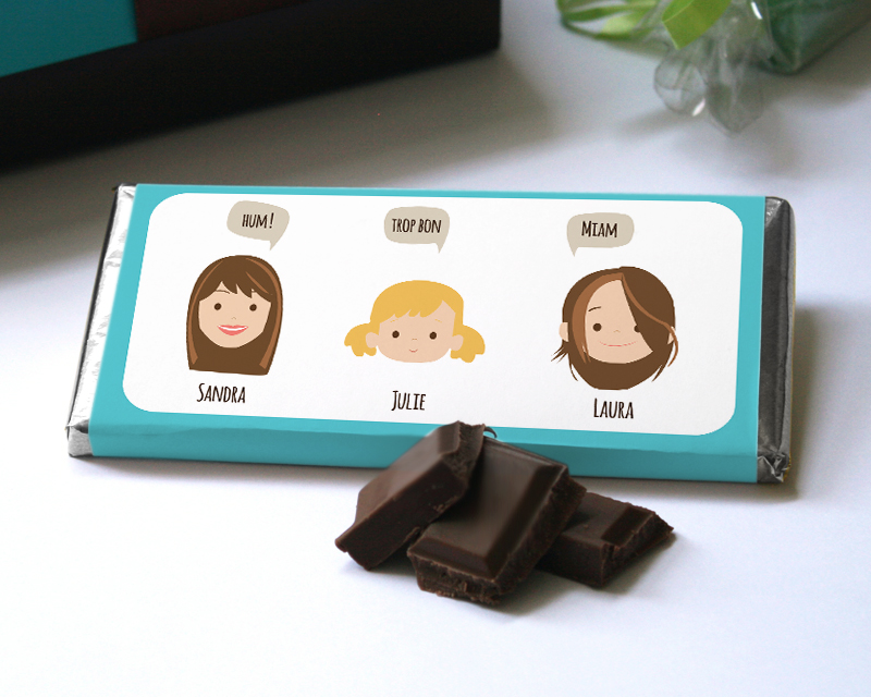 Tablette de chocolat Family Circus Miam