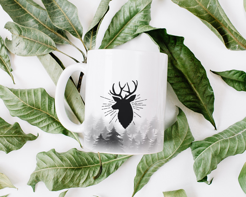 Mug Personnalisable - Cerf