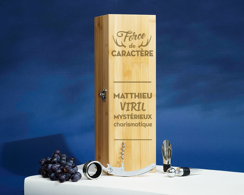 Coffret Sommelier Force de Caractère