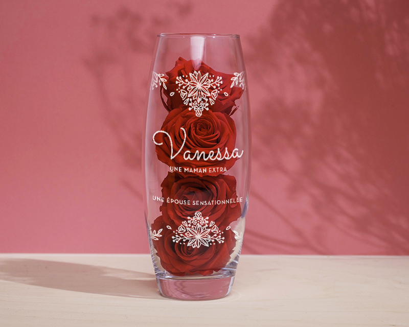 Vase ovale personnalisable - 400 FR