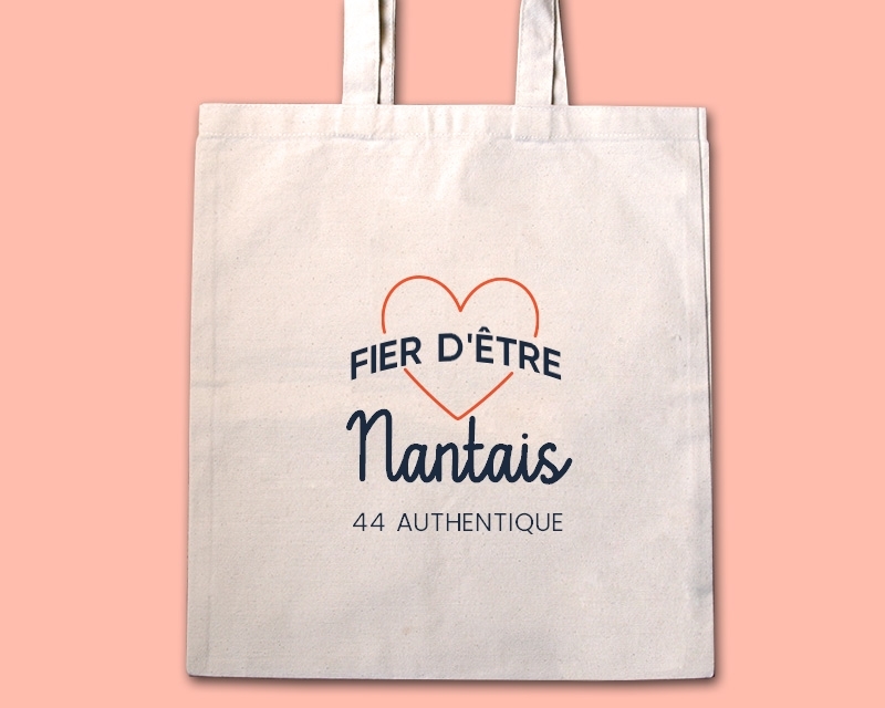 Tote bag personnalisable - Fier d'être Nantais