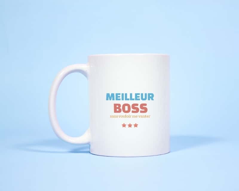 Mug pour un Super boss - Le Monde de Bibou - Cadeaux personnalisés
