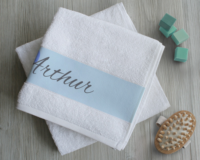 Serviette Naissance Garçon