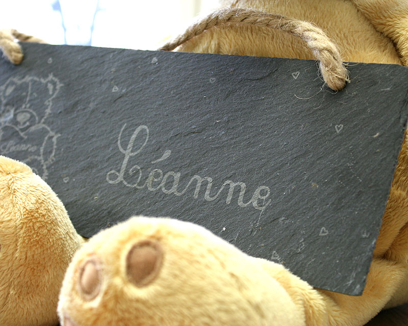 Plaque de porte enfant - Teddy Bear Câlin