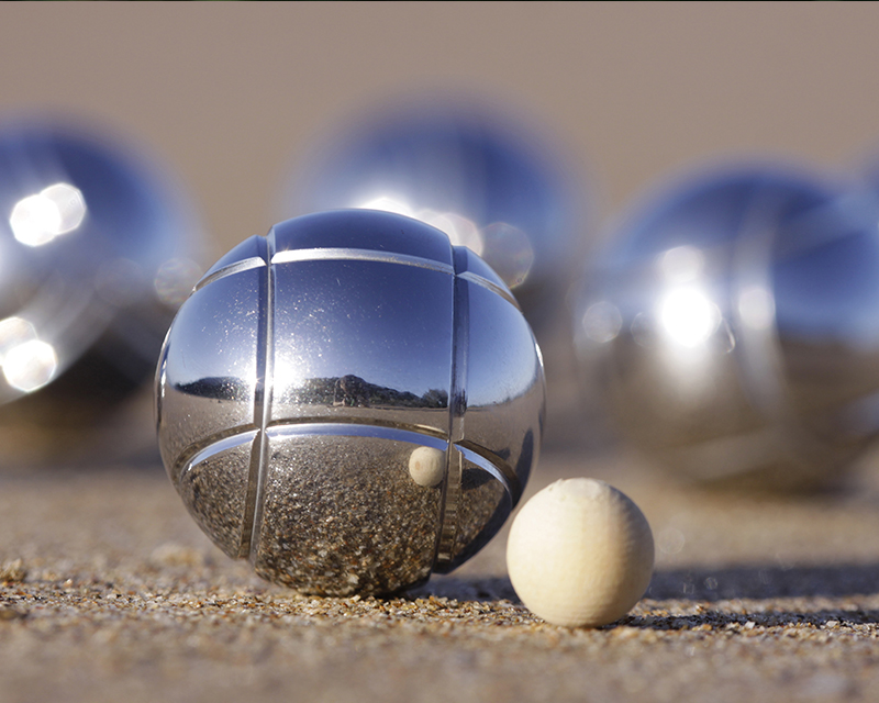 Boules de Pétanque et son verre à Ricard Personnalisable