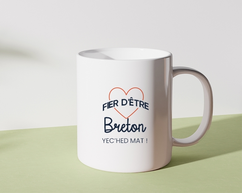 Mug personnalisable - Fier d'être Breton