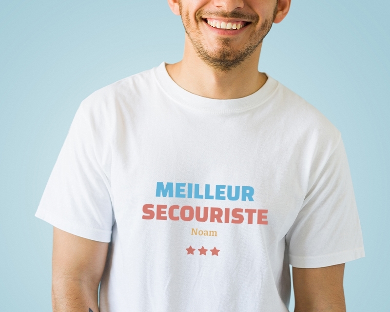 T-shirt Homme personnalisable - Meilleur Secouriste
