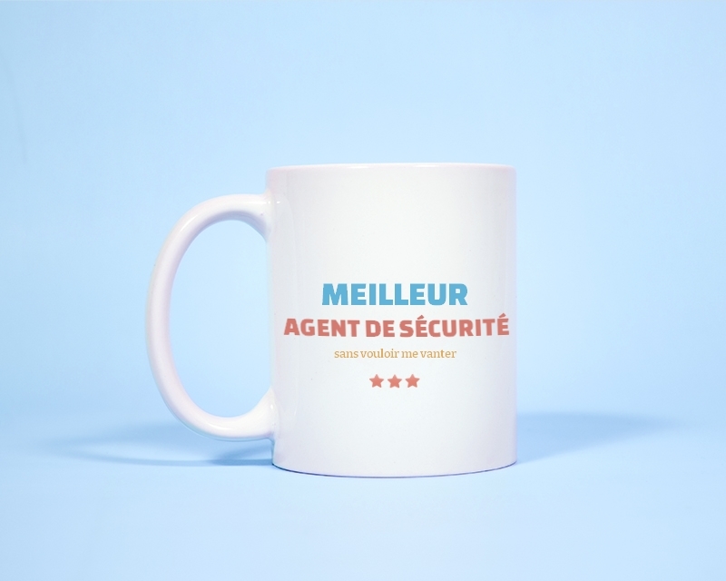 Mug personnalisé - Meilleur Agent de sécurité
