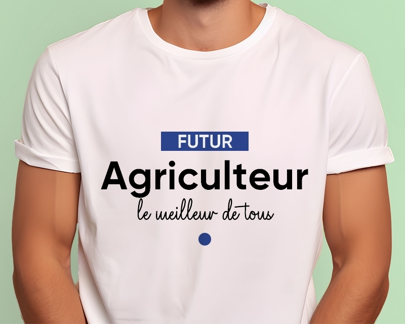 Tee-shirt Homme personnalisé - Futur agriculteur