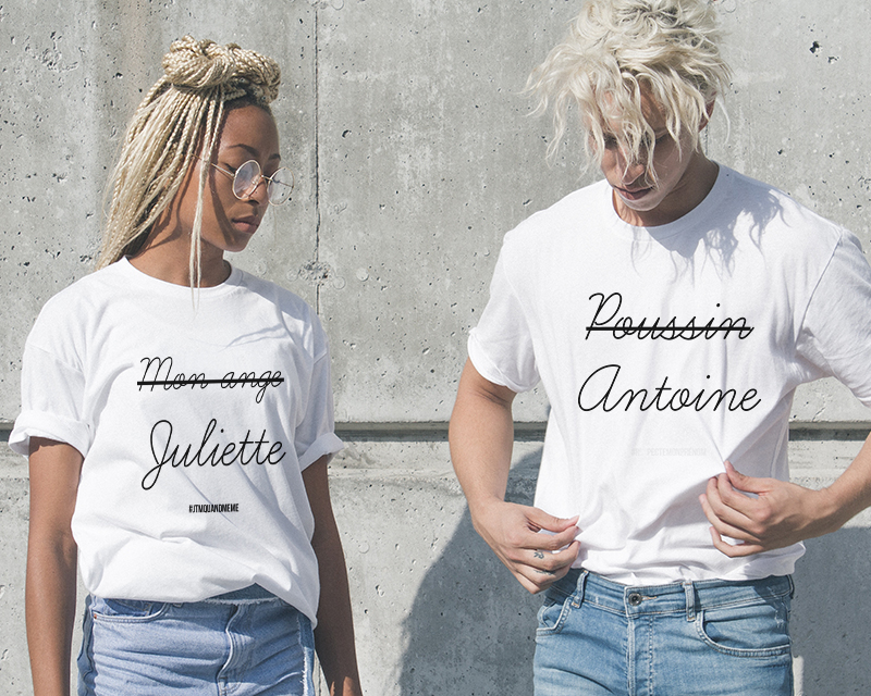 T-shirt blanc Homme - Respect My Name