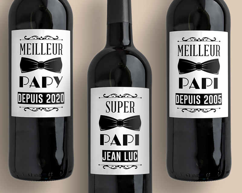 Bouteilles de vin de Bordeaux - Meilleur Grand-Père