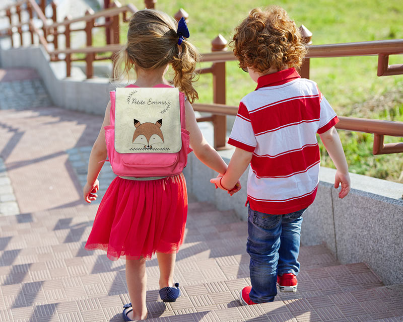 Sac à dos enfant Personnalisable - Renard