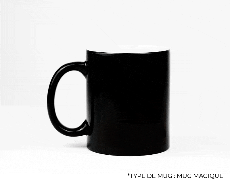 Mug magique personnalisé photo