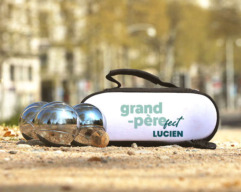 Sacoche de pétanque personnalisable - Grand Père-fect