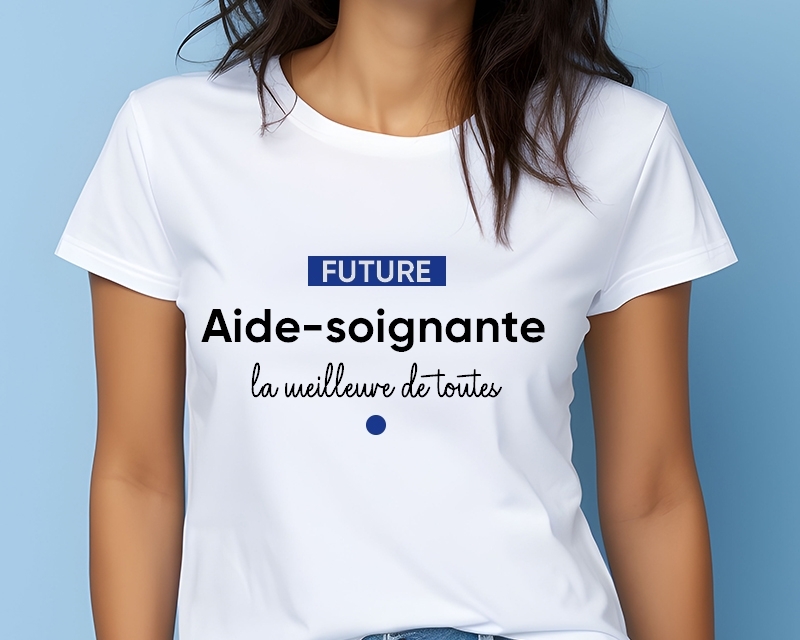 T-shirt Femme personnalisé - Future aide-soignante