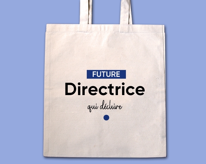 Tote bag personnalisable - Future directrice