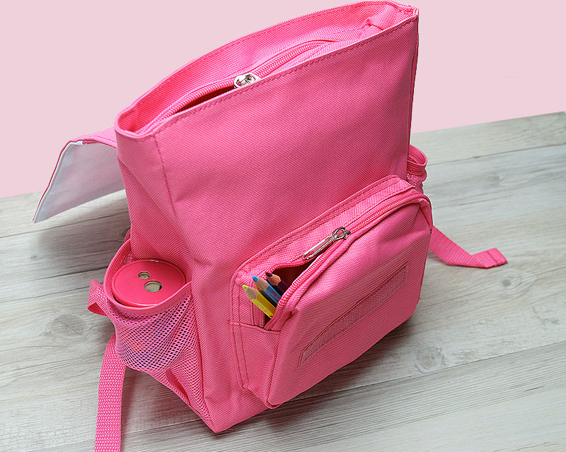 Sac à dos rose photo