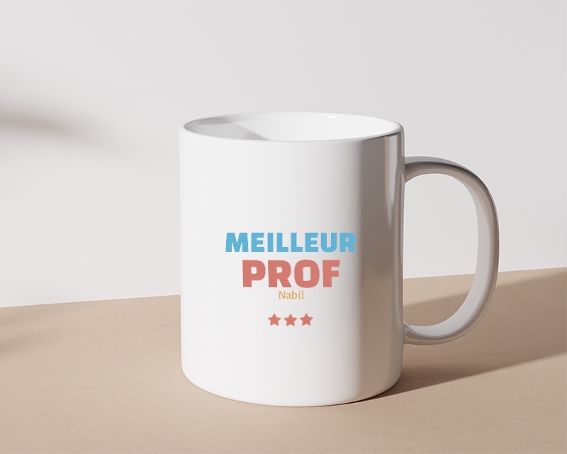 Mug personnalisable - Meilleur Prof