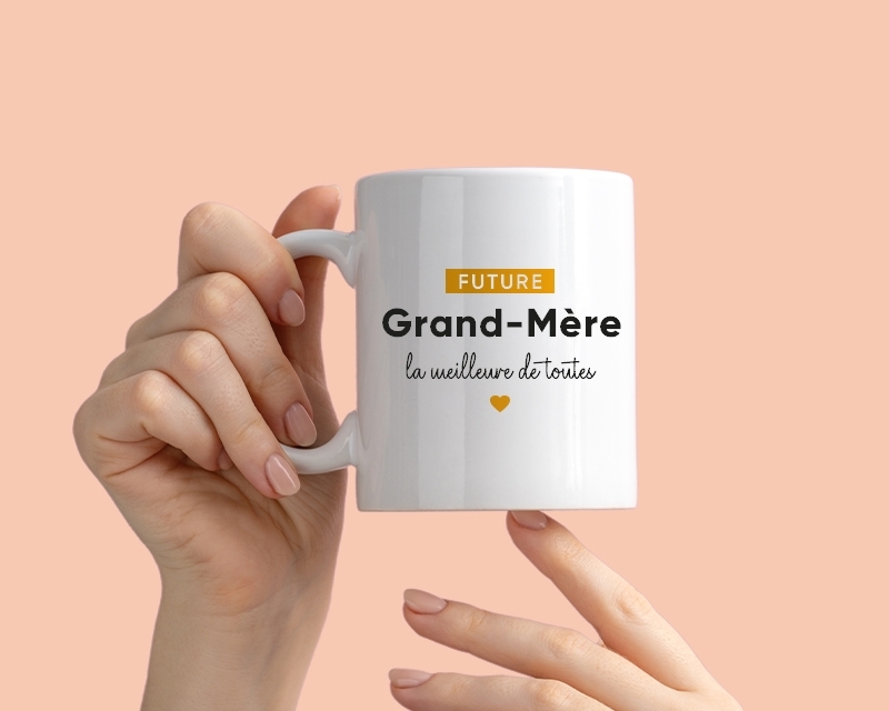 Mug personnalisé - Future grand-mère