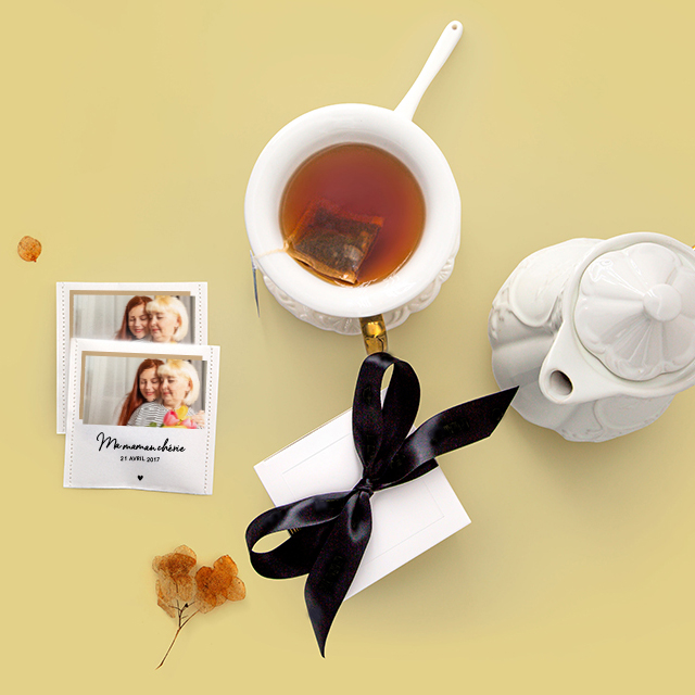 Coffret de sachets de thé personnalisés - Cadeaux.com