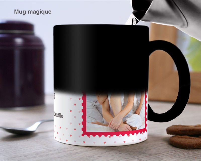 Voir l'image 4 du produit Mug photo personnalisé - Tendresse