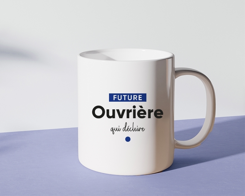 Mug personnalisé - Future ouvrière