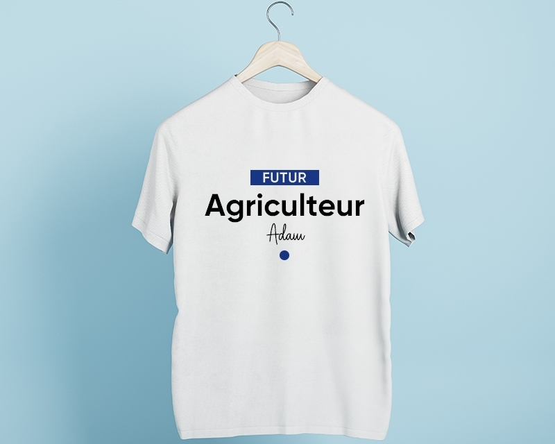 Tee-shirt Homme personnalisé - Futur agriculteur