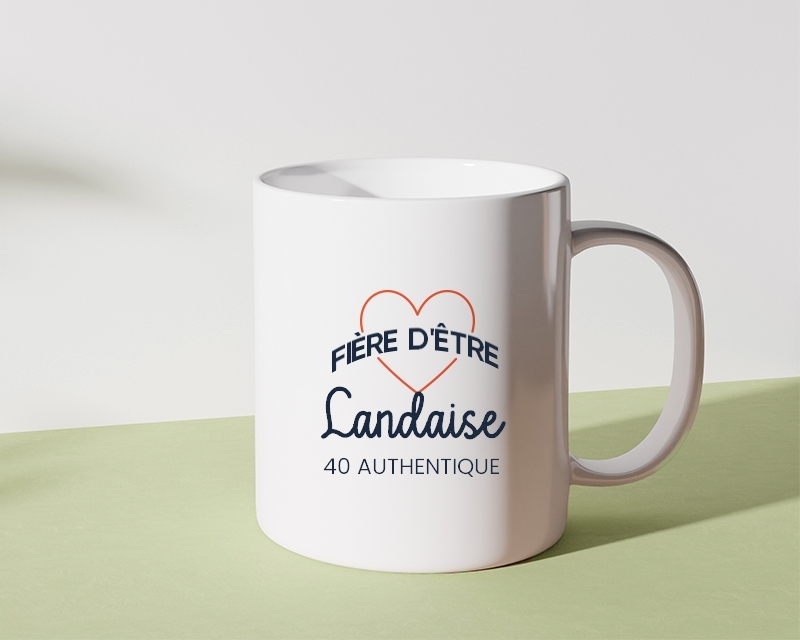 Mug personnalisable - Fière d'être Landaise