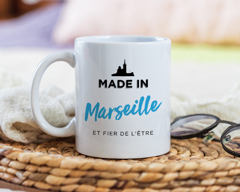 Mug personnalisé région - Made In Marseille